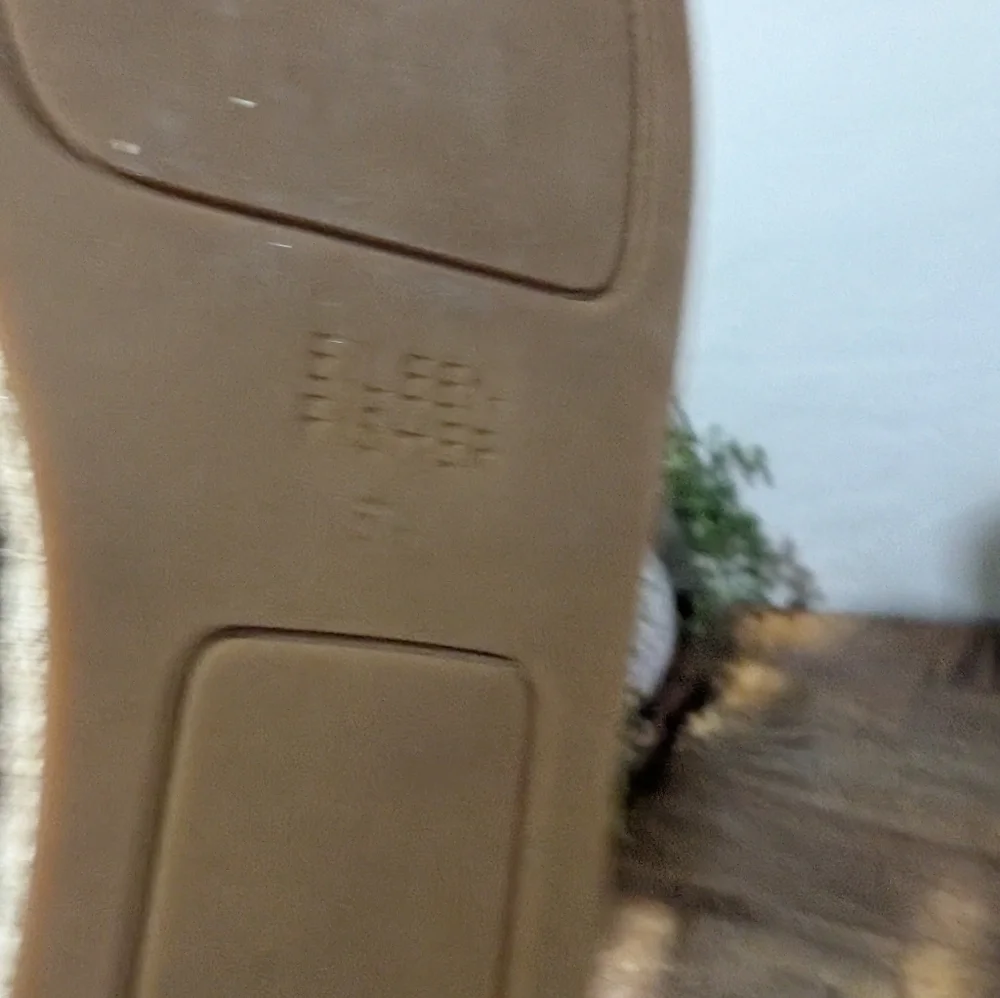 Eileen Fisher‎ Lee Metallic Suede Espadrille Flat Size 8.5